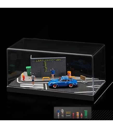 Amazon.co.jp: CHENZHIZHAO 1/64ディスプレイケース、ホットウィール