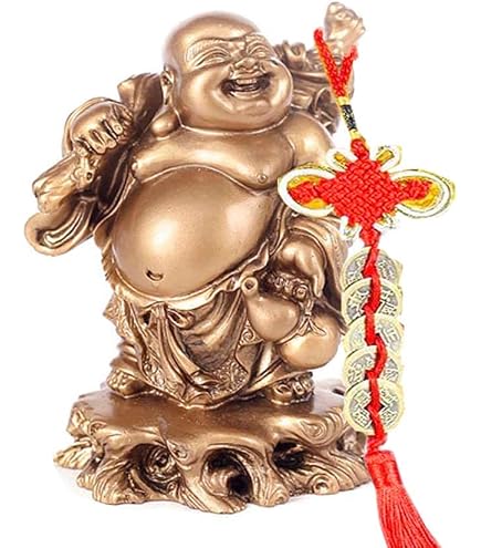 Amazon｜布袋様 大黒天 七福神 置物 布袋さん 大黒様 大黒さま 置物 龍