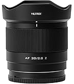 Amazon.co.jp: VILTROX AF 20mm F2.8 Z マウント 広角レンズ フル