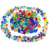 Vixker 300g 金魚鉢ビーズのカリカリSlime クリスタルクリア宝石 Ice Rocks デコレーションストーン、プラスチック 花瓶フィラー、ホーム、花瓶の充填物 結婚式、パーティー、ストア