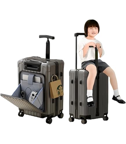 Amazon.co.jp: ペアキャリーケース 子供 乗れる スーツケース 親子