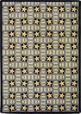 Joy Carpets Any Day Matinee Marquee Star Theater Area Rugs 46-Inch by 64-Inch by 0.36-Inch Gray [並行輸