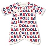 ベビードール ベビー肌着 BDロゴ(新生児用/コンビ肌着) 子供服 50-60cm レッド