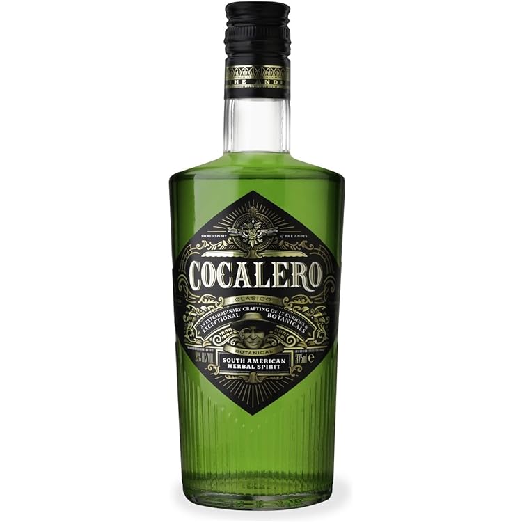 Amazon.co.jp: コカレロ Cocalero テキーラ 700ml 29度 ボムグラス2個