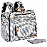 【ALLCAMP】 マザーズバッグ リュック 3WAY大容量 高品質 優しい材質 出産祝い 多機能 ベビーバッグ ママのバックパック オムツ替え用シート付 (ホワイト)