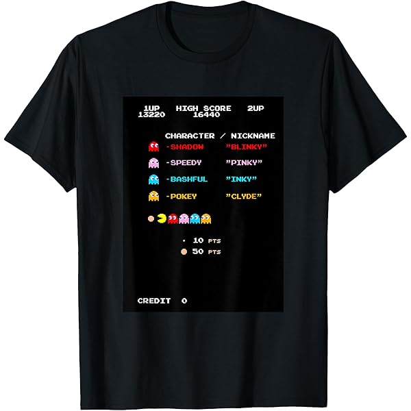 Amazon | パックマン Tシャツ | Tシャツ・カットソー 通販