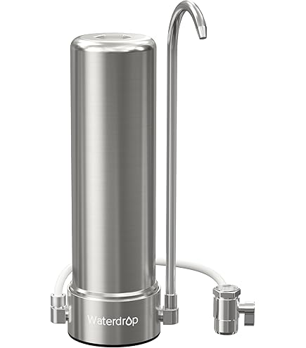 Amazon | Vortopt F7 カウンタートップ浄水器システム、高速流量、6~8