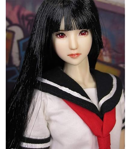 Amazon | LULU SHOP 1/6 フィギュア ドール 用 ヘッド 植毛