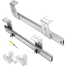 Amazon | 重量用 スライドレール 1.5mm厚鋼板 安定 キーボード