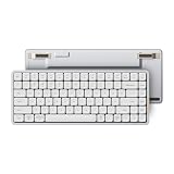 Lofree FLOW ロープロファイルメカニカルキーボード 英語配列 シルバーホワイト 標準装備キースイッチ GHOST(リニア) 技適認証取得