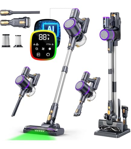 Amazon | 掃除機 コードレス【75Kpa真の超強力吸引＆同クラス最軽量