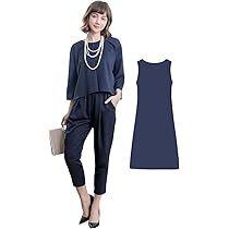 レディース パーティードレス パンツスーツ 結婚式 袖付き 3枚セット 夏 秋 Amazon | [エックス] レディース パーティードレス パンツスーツ