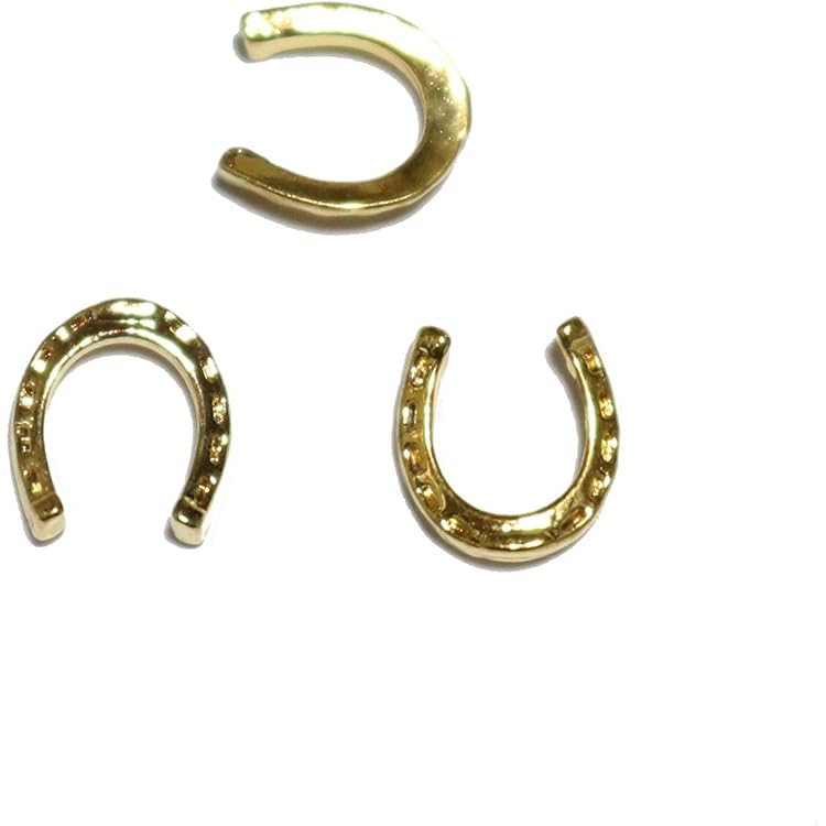 ▶︎ネイルパーツ/ムーン/シルバー＆ゴールド/P-28 ▶︎ネイルパーツ⁄ムーン⁄シルバー＆ゴールド⁄P-28 20個入り メタル