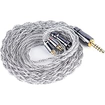 Amazon | NICEHCK SilverWings イヤホンリケーブル アップグレード