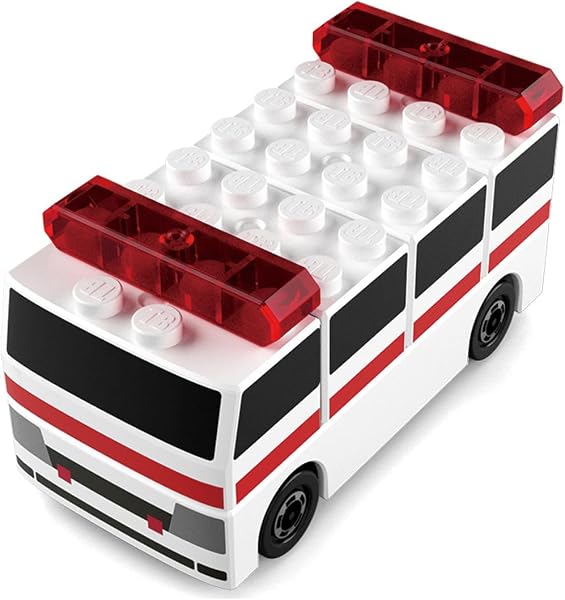 トミカ・プラレールブロック 救急車 - 1