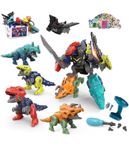 Amazon.co.jp: EDU-TOYS エデュトイ 恐竜工作 キット 51ピース