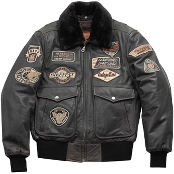 Amazon.co.jp: [デグナー] ヴィンテージフライトレザージャケット