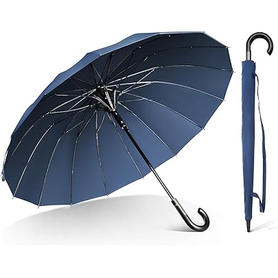 新品ラルフローレン ジャンプ傘 長傘 雨傘  耐風 ポニー ネイビー 65cm 日本製/ジャンプ傘】POLO RALPH LAUREN（ポロ ラルフローレン