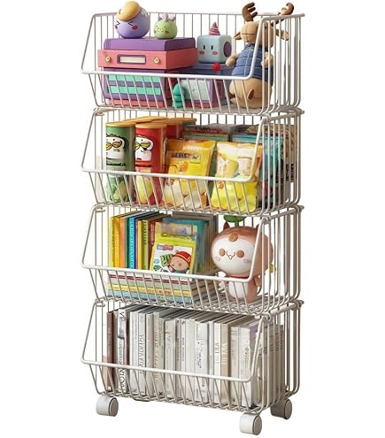 Amazon.co.jp: AOBOPO キッチンワゴン スチールラック 5 段ビング