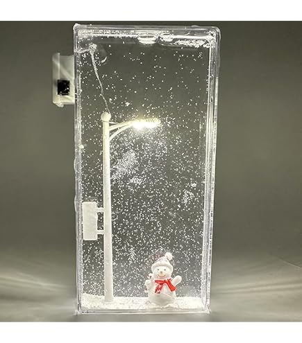 Amazon.co.jp: 街灯 クリスマス街灯 クリスマスの雪の街灯 屋外装飾