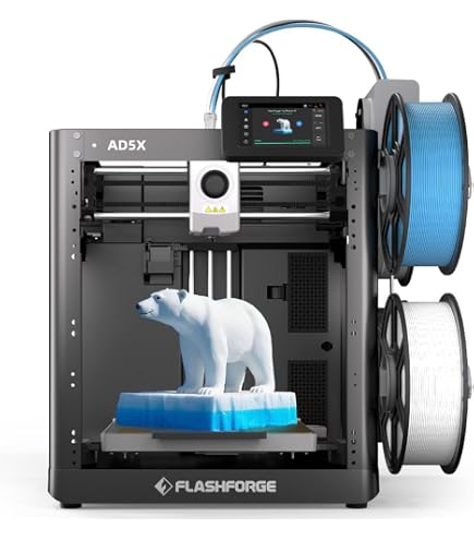 Amazon | FLASHFORGE AD5X マルチカラー3Dプリンター 4色対応 IFS付き