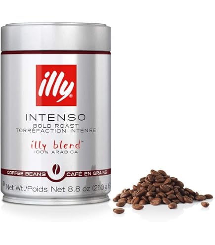 illy blend ダークロースト 250g×12缶 Amazon | illy イリーブレンド 豆 ダークロースト （ インテンソ