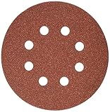 PORTER-CABLE 735800825 5-Inch 8-Hole Hook and Loop 80 Grit Sanding Discs (25-Pack) [並行輸入品]