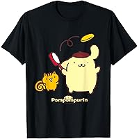 Amazon | ポムポムプリン ふりむき ライトカラー Tシャツ | T
