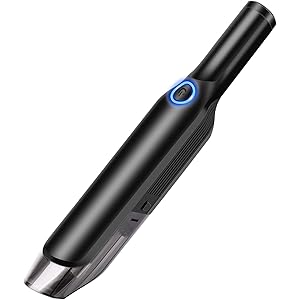 Angma ハンディクリーナー 超軽量0.5KG 二つのモード 35分間稼働 11Kpa 車用掃除機 【吸力加强版】 コードレス 電量表示 USB充電式 小型 家庭 多機能 CZK-6650