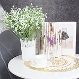 OurWarmかすみそう かわいい 造花の かすみ草　白 花言葉「清い心」 フラワーギフト 結婚式 誕生日 還暦 退職 装飾 造花 プレゼント 贈り物 フラワー 白い花 (24本セット)