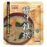 美味しい非常食　フリーズドライ　豚汁雑炊 /62-3137-27