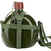 Amazon｜Demanca ミリタリー ミリタリー水筒アルミ製水筒レトロ