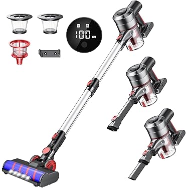 705分解清掃済み✨ アマゾンベーシック 掃除機 コードレススティッククリーナー Amazon.co.jp: スティッククリーナー - 掃除機: ホーム＆キッチン