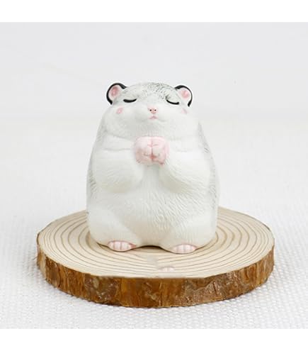 Amazon.co.jp: HOHOUNCSY ハムスターの置物 ラブリーハムスター