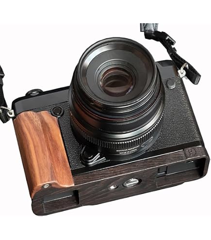 Amazon | SHOTEN カメラウッドグリップ/ハンドグリップ 50R-GP