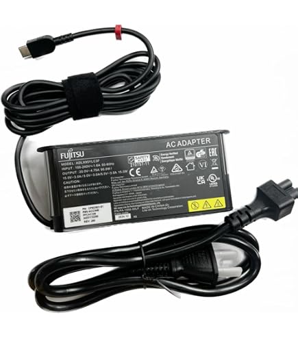 Amazon | 富士通純正 FMV-AC326C 19V2.1A 電源ケーブル U937 U938