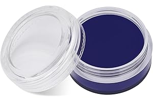 Chisafly フェイスペイント ボディペイント 白塗りメイク道具 10g 絵の具 単色 マタニティペイント 顔ペイント 白塗り 安全 無毒 エコ コスプレ 仮装 舞台 クリスマス 青