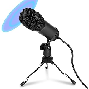 【2021最新版】コンデンサーマイク USBマイク PCマイク PS4マイク 卓上マイク マイクセット 全指向性 防振構…