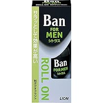 Amazon.co.jp: LION Ban(バン) 男性用 ロールオン 30ml(医薬部外品
