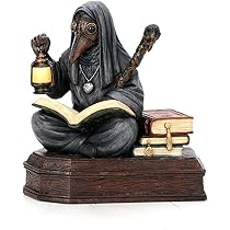 置物　ペスト医師　インテリア Amazon.co.jp: Veronese Design 高さ5 1/2インチ ペスト