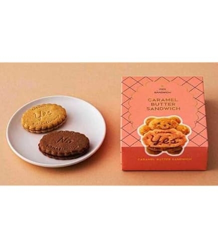 ノーレーズンサンドイッチ　キャラメルバター・チョコレートサンドイッチ4個入 ノーレーズンサンドイッチ キャラメルバター・チョコレート