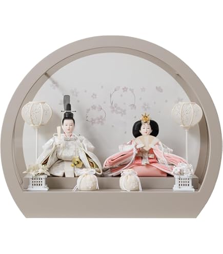 Amazon | 【ひなケース】 十五人芥子親王柳金襴衣装：伏見屋監修