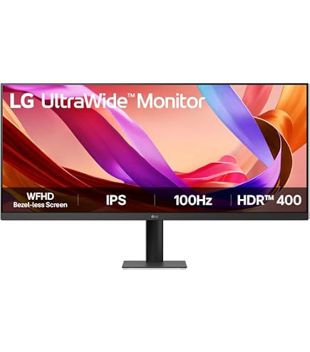 LG 34WQ500-B - 34 inch 21:9 UltraWid Full HD (2560 x 1080) Monitor
