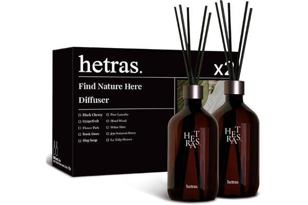 【公式】hetras ヘトラス プレミアム 大容量 ディフューザー Hotel Wood ホテルウッド ウッディ 500ml 2ea 2個入り セット ルームフレグランス リードディフューザー アロマディフューザー 香り インテリア