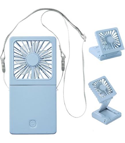 Amazon.co.jp : 2WAY スマート ハンディファン 電池式 台座付き 携帯