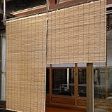 簾（すだれ） 屋外 サンシェード 日よけ 和風 アジアン 代萩すだれ 88×110cm（1枚）