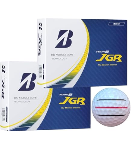 ブリヂストン TOUR B JGR 2023モデル ホワイト 2ダース Amazon.co.jp: ブリヂストン ゴルフボール TOUR B JGR ホワイト 2