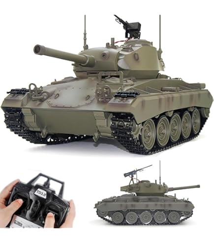 Amazon.co.jp: 【エイシン】☆7.0 ver☆ 1/16 戦車ラジコン M4A3