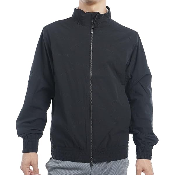 Amazon | [セントアンドリュース] メンズ 防風 フルジップニット