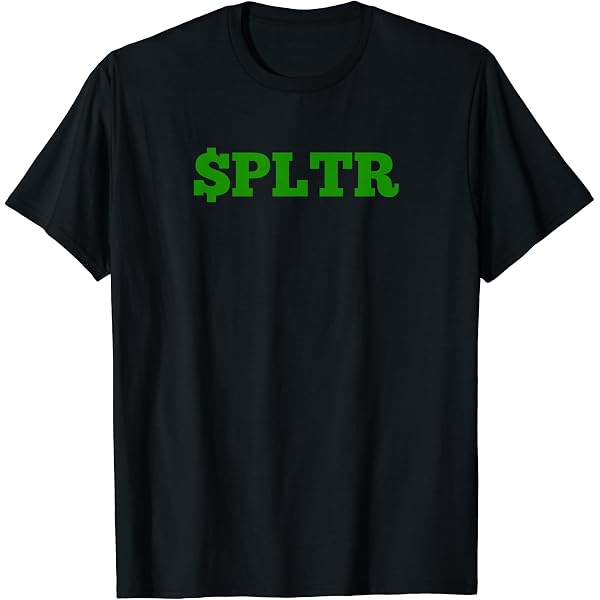 Amazon | Palantir ティッカー Tシャツ | Tシャツ・カットソー 通販